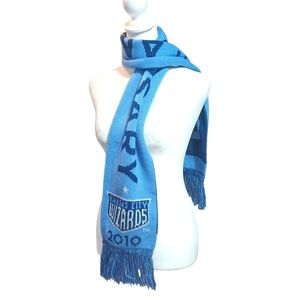 RARE Kansas City Wizards Sporting KC Scarf 15th Anniversary 1996 2010 Wiz 7x60